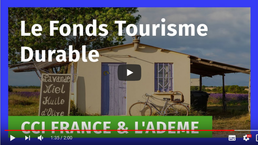 Le Fonds Tourisme Durable de France Relance
